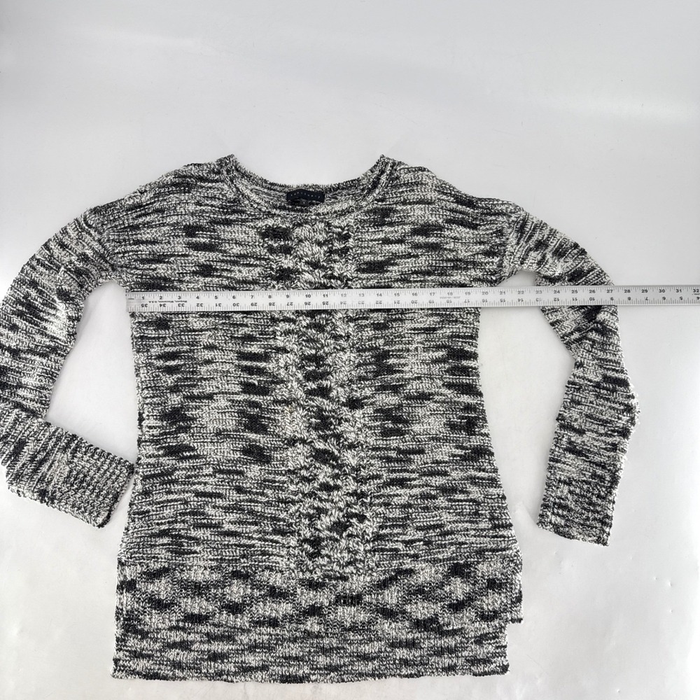 Sanctuary Marled Knit Sweater Crew Neck Long Sleeve‎ Womens Size S - Picture 8 of 9
